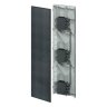 Настенный дизайн-конвектор Varmann Glasskon GLK V W V 115.550.1020 вертикальный