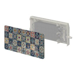 Настенный дизайн-конвектор Varmann Glasskon GLK H W O 115.550.1520 горизонтальный