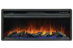 Каминокомплект Royal Flame Basel L с очагом Vision 42 LOG LED белый с черным