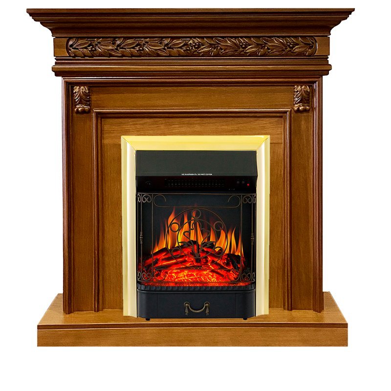 Каминокомплект Royal Flame Valletta c очагом Majestic FX Brass