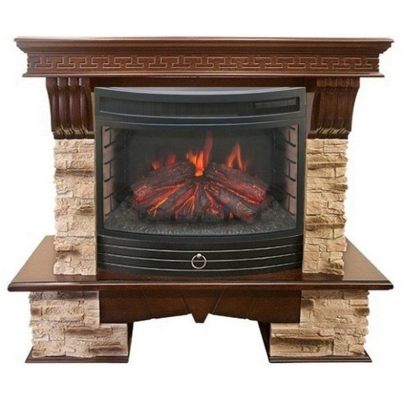 Каминокомплект RealFlame Rockland 25/25,5 с очагом Firefield 25 S IR