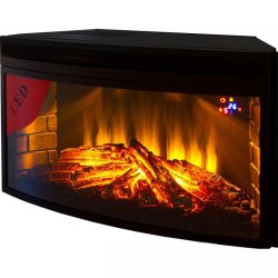 Каминокомплект Interflame Памир сланец с очагом Panoramic 33W LED FX бежевый с золотой патиной