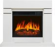 Каминокомплект Royal Flame Lindos белый с очагом Vision 23 LED FX