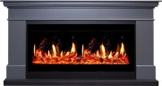 Каминокомплект Royal Flame California с очагом 5D V-ART 40 серый графит