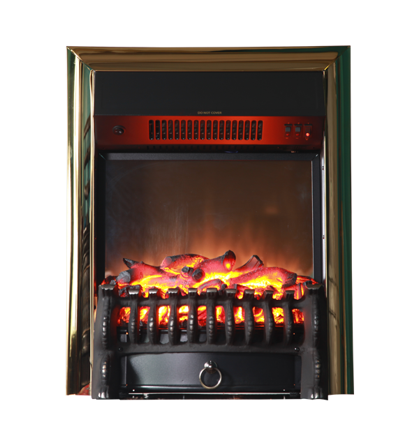 Каминокомплект Interflame Берта с очагом Fobos FX M Brass махагон