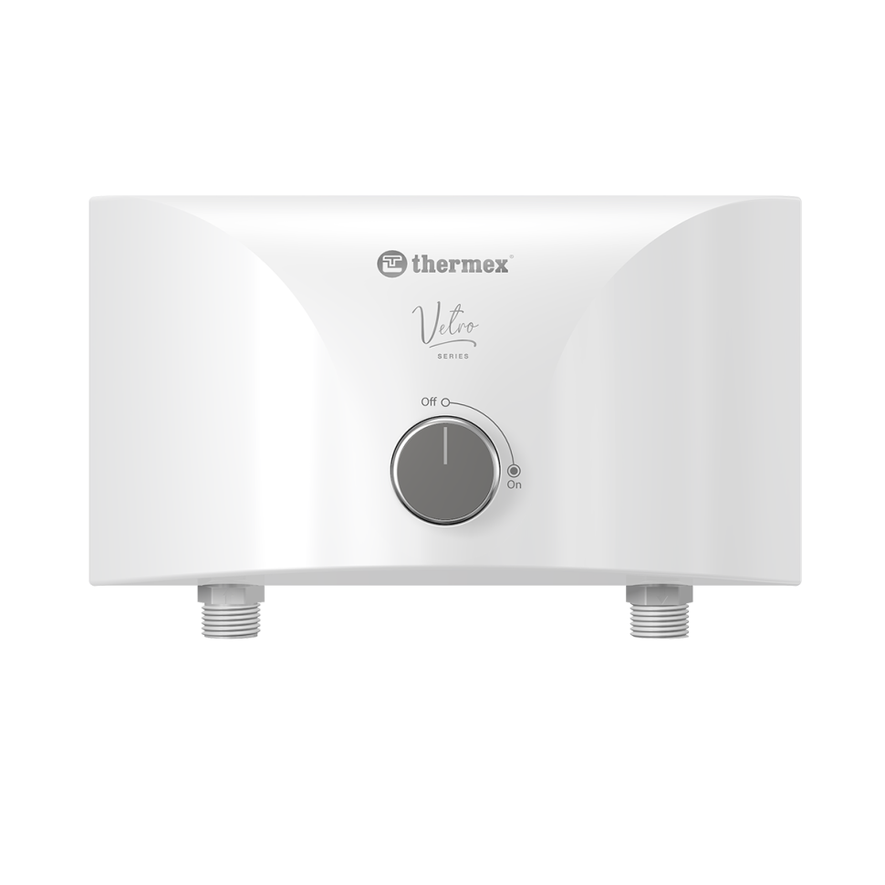 Проточный электрический водонагреватель Thermex Vetro 3500 combi