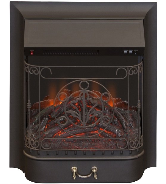 Каминокомплект Interflame Экстер М венге угловой с очагом Majestic FX M Black