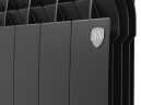 Биметаллический радиатор отопления Royal Thermo BiLiner 500 VR 10 секций Noir Sable