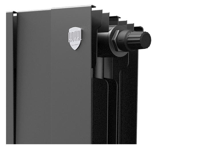 Биметаллический радиатор отопления Royal Thermo PianoForte 300 16 секций Noir Sable VDR