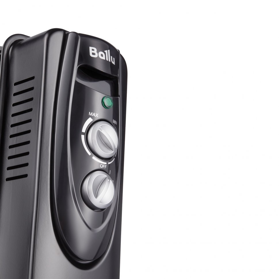 Масляный радиатор Ballu BOH/CL-11BRN Classic Black 11 секций
