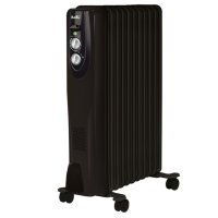 Масляный радиатор Ballu BOH/CL-11BRN Classic Black 11 секций
