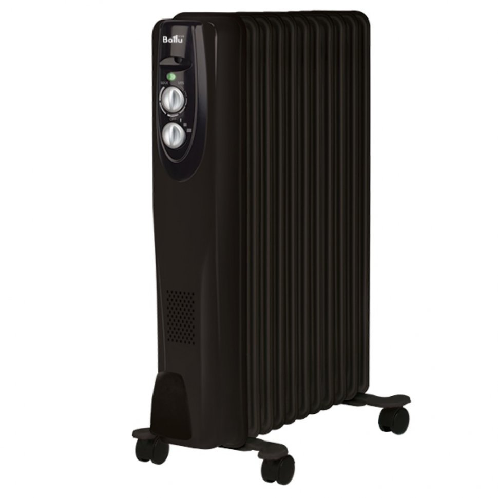 Масляный радиатор Ballu BOH/CL-11BRN Classic Black 11 секций